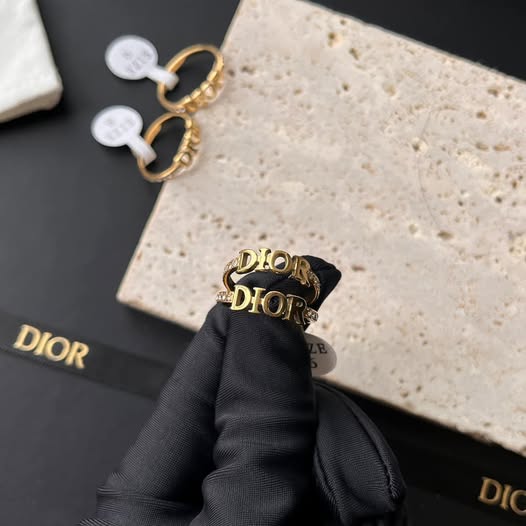 Dior revolution ring Gold-Finish