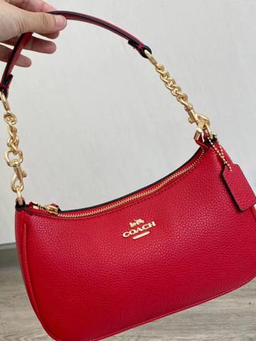 Coach Teri leather Shoulder Bag