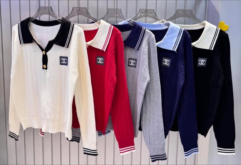 Chanel polo sweater