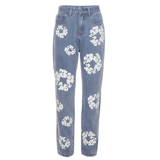 Raising Daisies Printed High Waist