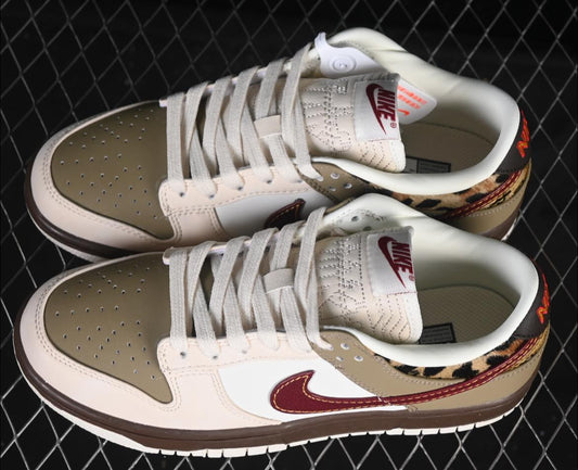 Women's Nike Dunk Low "Khaki Leopard" Sneakers