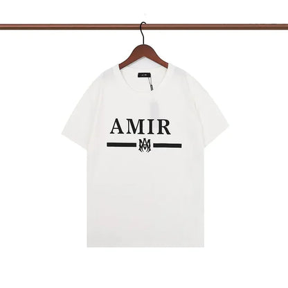 Short Sleeve Graffiti Letter Printed T-shirt