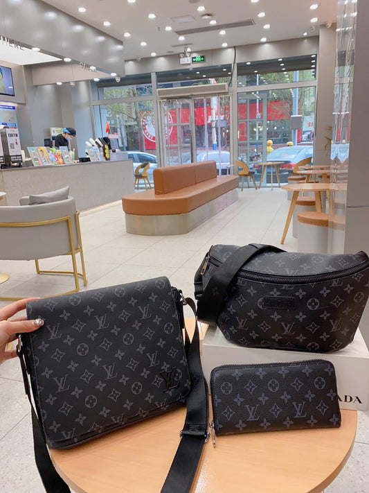 Louis Vuitton Monogram Eclipse Black Set