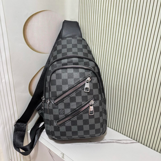 Louis Vuitton Damier Graphite Sling Bag – Modern Luxury for Everyday Use