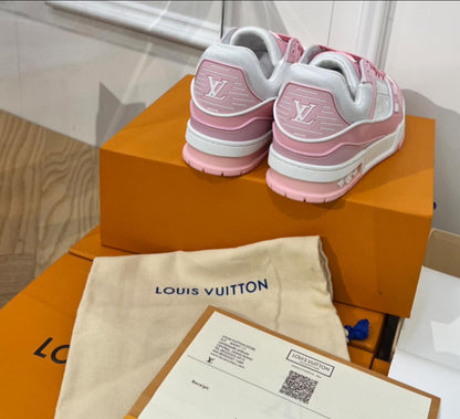 Louis Vuitton Sneaker Low - "Pink/White"