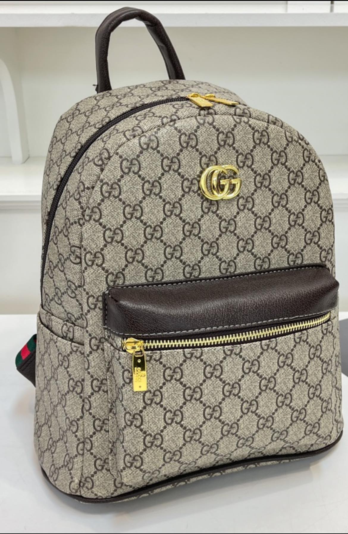 Gucci GG Supreme Canvas Backpack