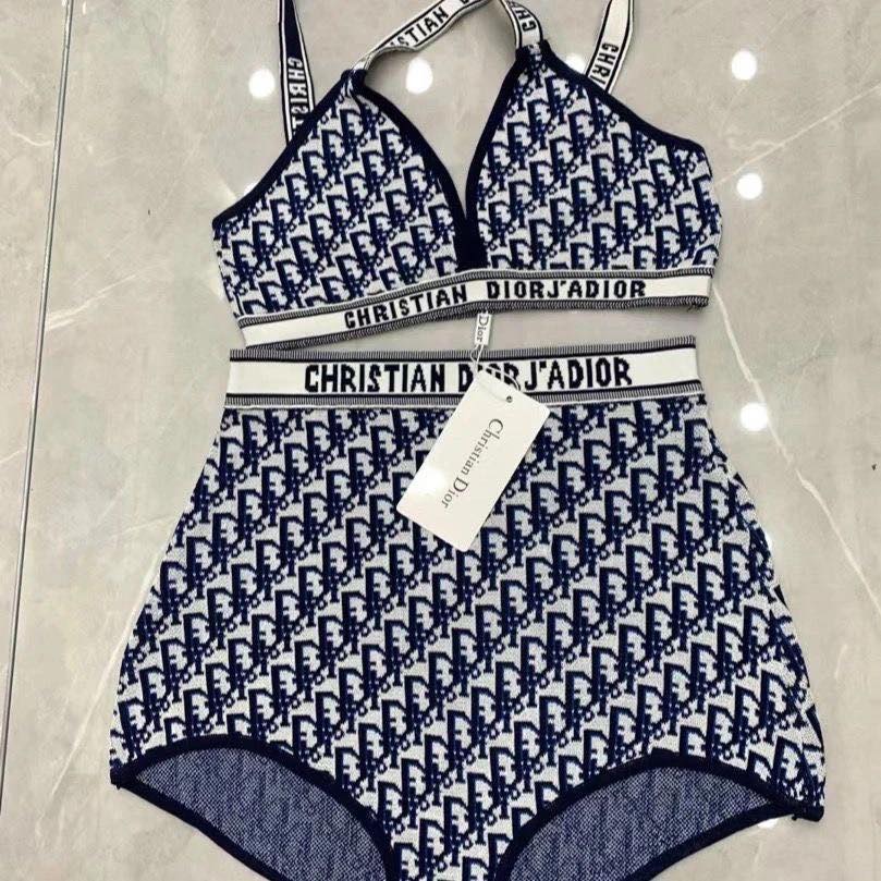 Christian Dior J’Adior Monogram Bodysuit – Iconic Luxury with Modern Edge