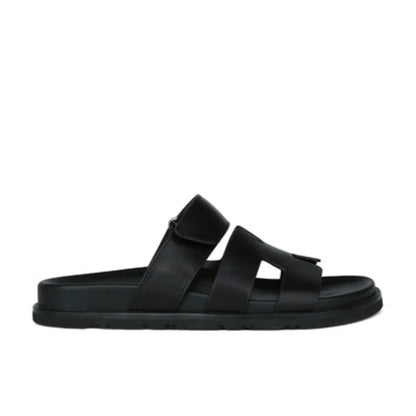Optical Soled Leather Slippers for Women