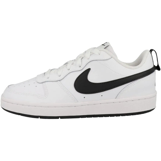 Nike Court Borough Low 2 (Big Kid) White/Black