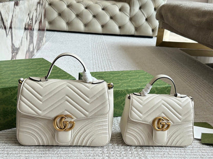 Gucci GG Marmont Matelassé Top Handle Bag
