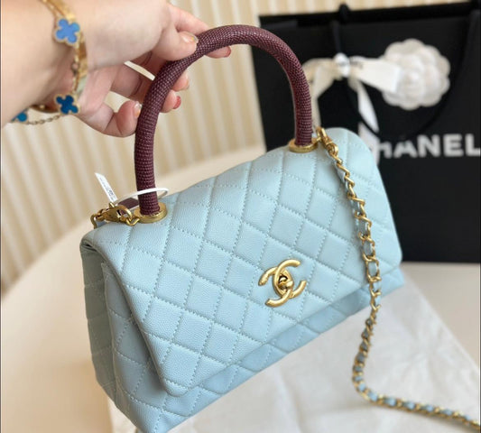 Chanel Coco Handle Quilted Handbag