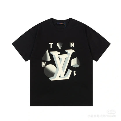 Louis Vuitton Graphic LV Logo T-Shirt – Modern Streetwear Edge