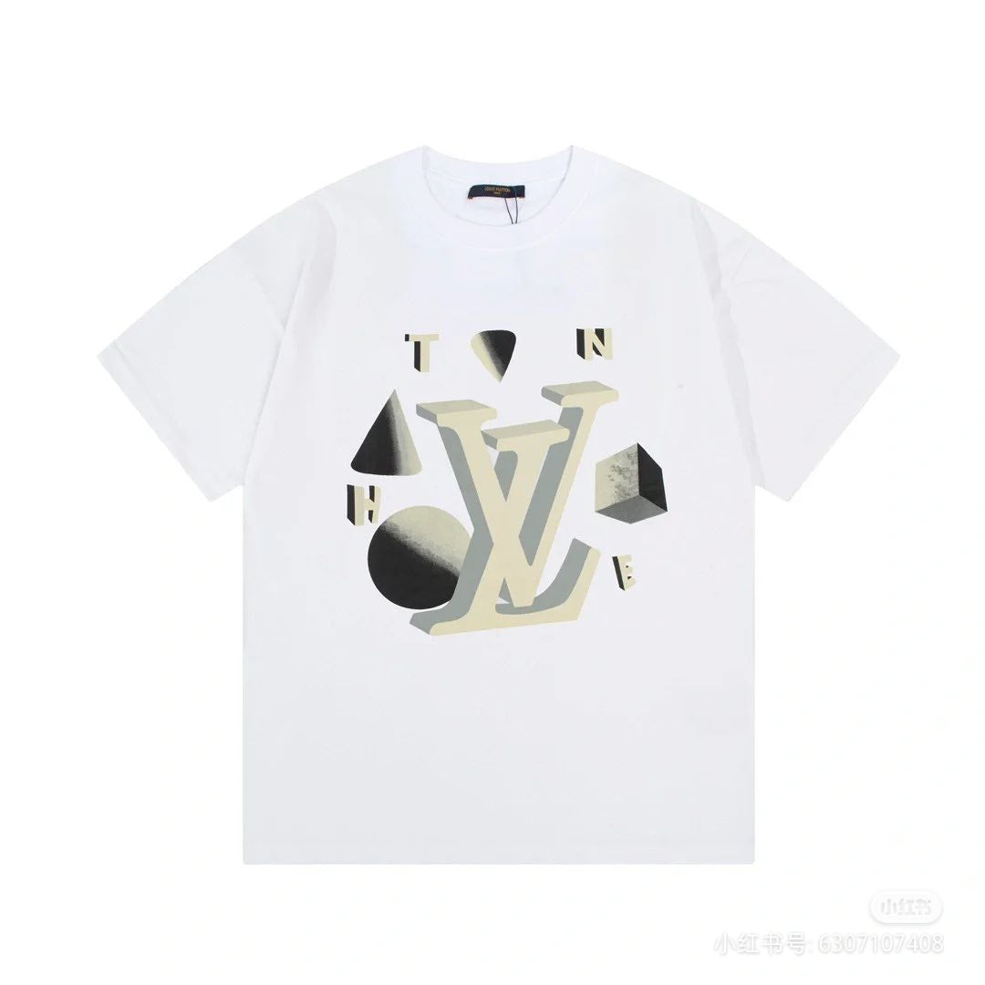 Louis Vuitton Graphic LV Logo T-Shirt – Modern Streetwear Edge